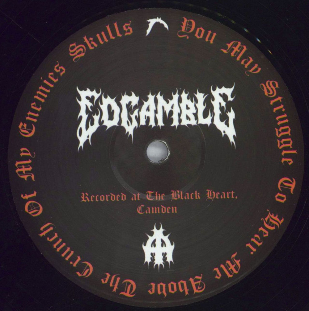 Ed Gamble You May Struggle To Hear Me Above The Crunch Of My Enemies Skulls UK vinyl LP album (LP record) 4JDLPYO825529