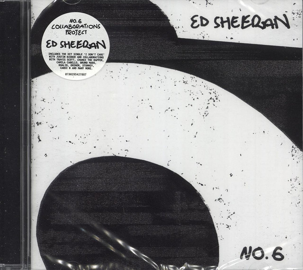 Ed Sheeran No.6 Collaborations Project - Sealed UK CD album (CDLP) 0190295427887