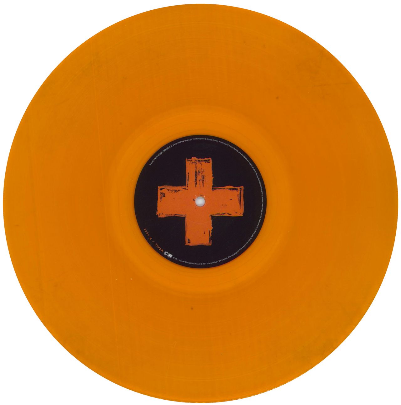 Ed Sheeran + (Plus) - Orange Vinyl UK Vinyl LP — RareVinyl.com