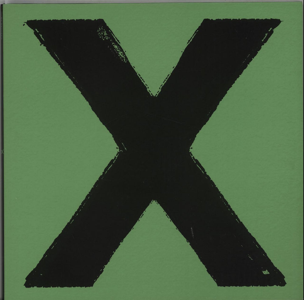 Ed Sheeran X - Black Vinyl UK 2-LP vinyl record set (Double LP Album) 825646284528