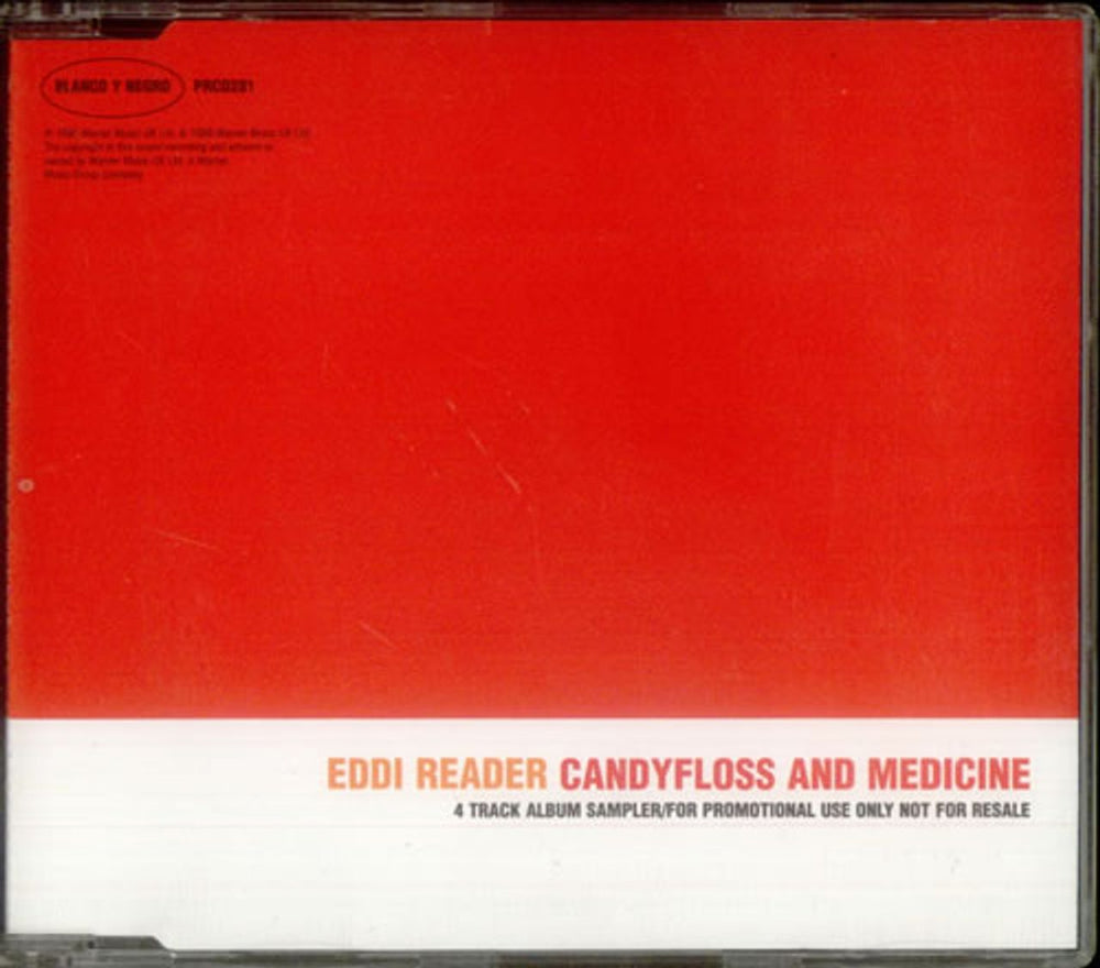 Eddi Reader Candyfloss & Medicine - 4 Track Album Sampler UK Promo CD single (CD5 / 5") PRCD281