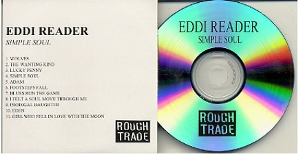 Eddi Reader Simple Soul UK Promo CD-R acetate EDRCRSI177178