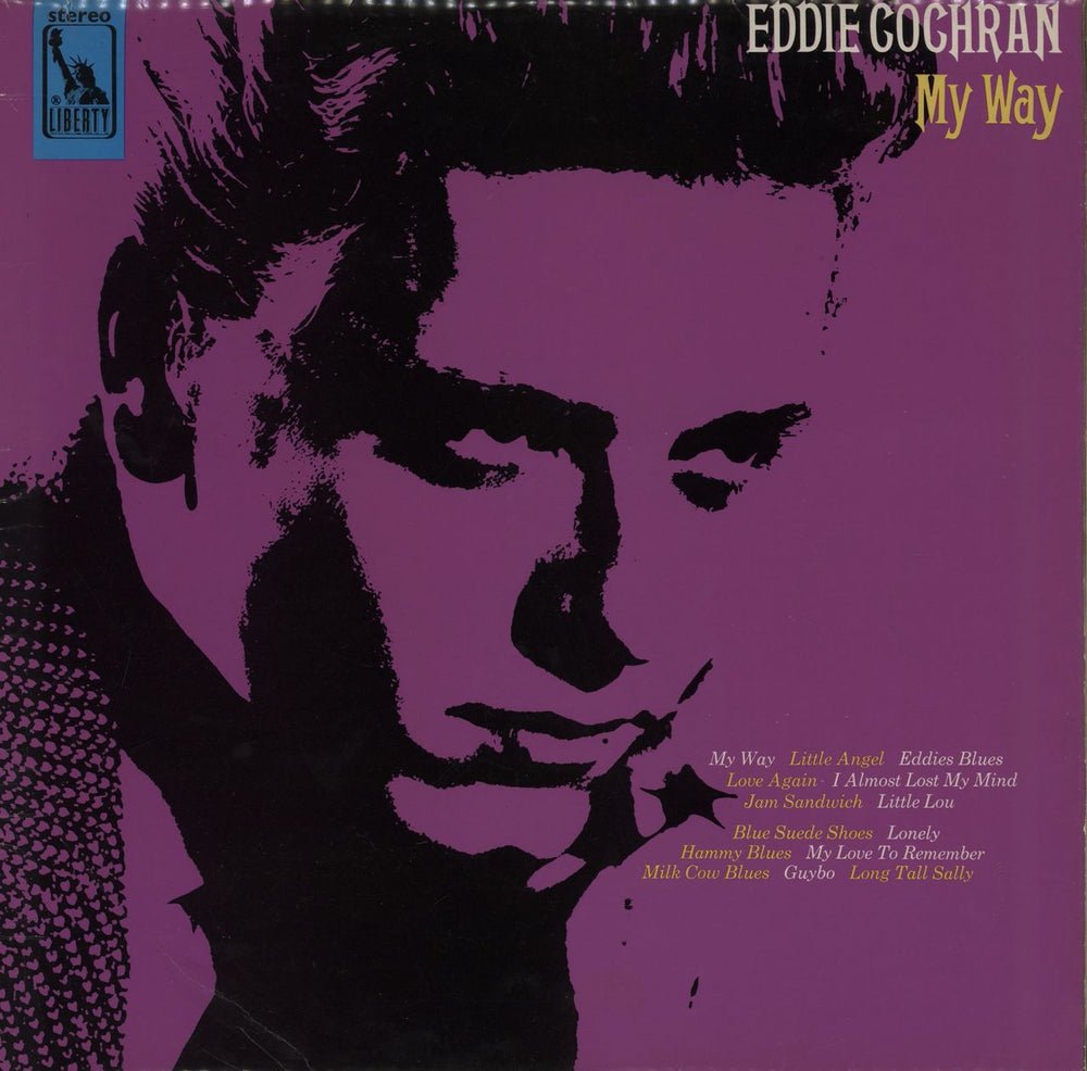 Eddie Cochran My Way UK vinyl LP album (LP record) LBS83104