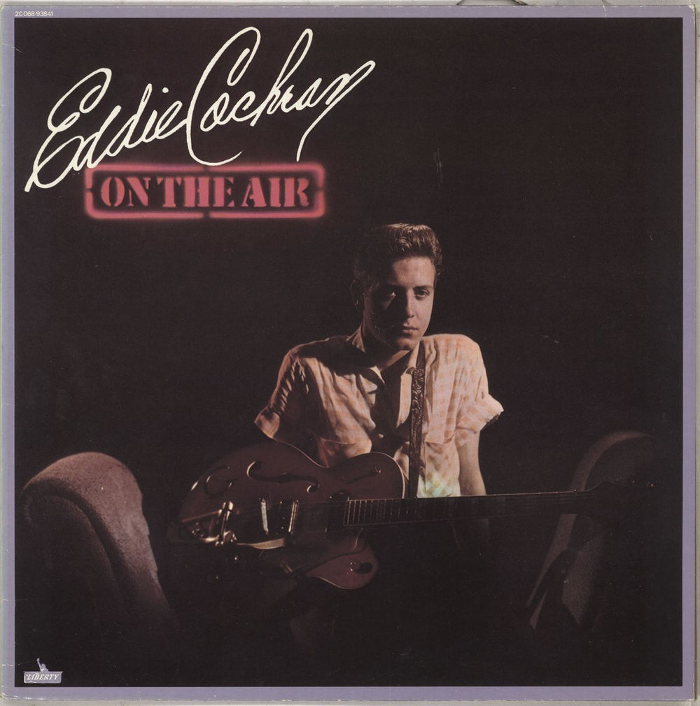 Eddie Cochran On Air French vinyl LP album (LP record) 2C068-93.841