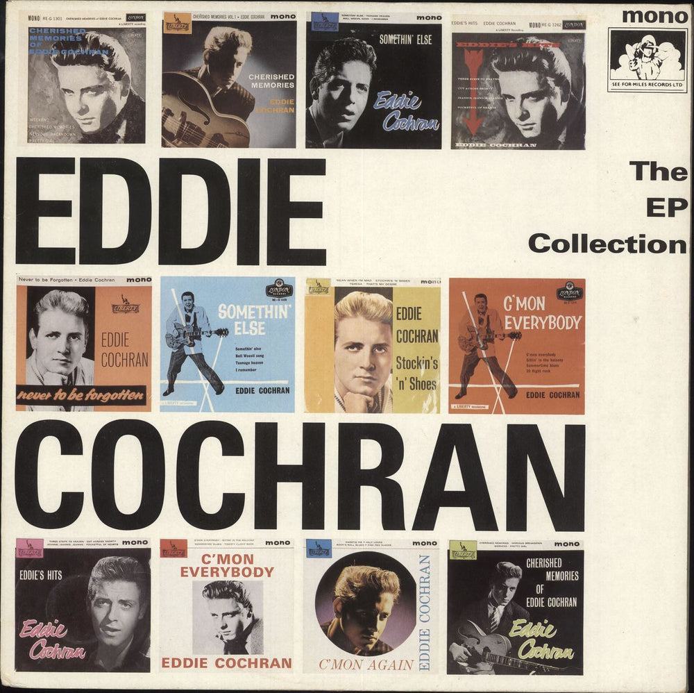 Eddie Cochran The E.P. Collection UK vinyl LP album (LP record) SEE271