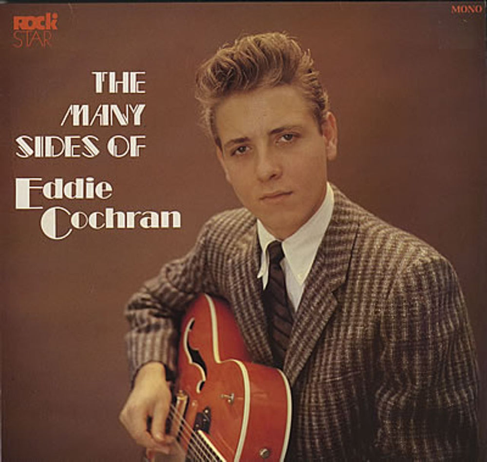 Eddie Cochran The Many Sides Of Eddie Cochran UK vinyl LP album (LP record) RSR-LP1001