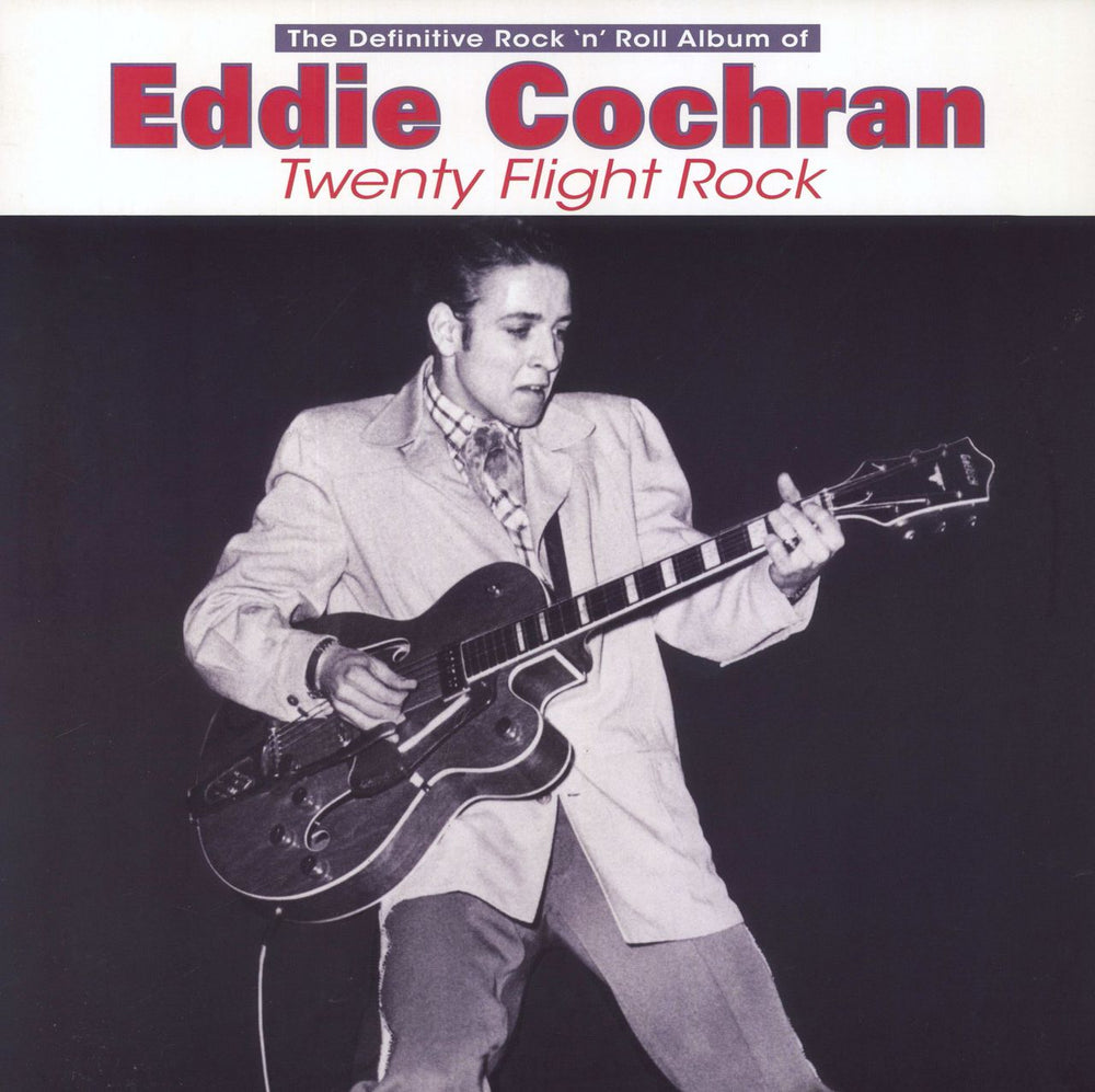 Eddie Cochran Twenty Flight Rock French 2-LP vinyl record set (Double LP Album) 742779A