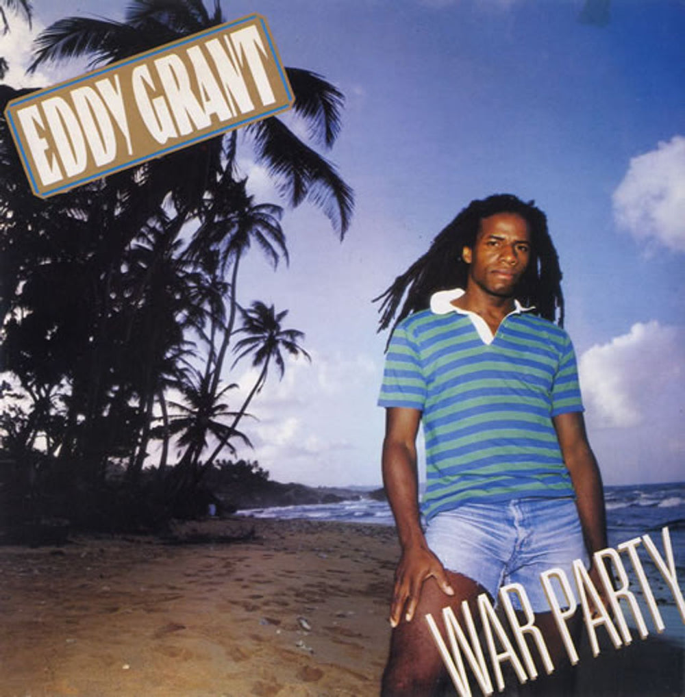 Eddy Grant War Party - Bajan Re-Mix UK 7" vinyl single (7 inch record / 45) ICE58