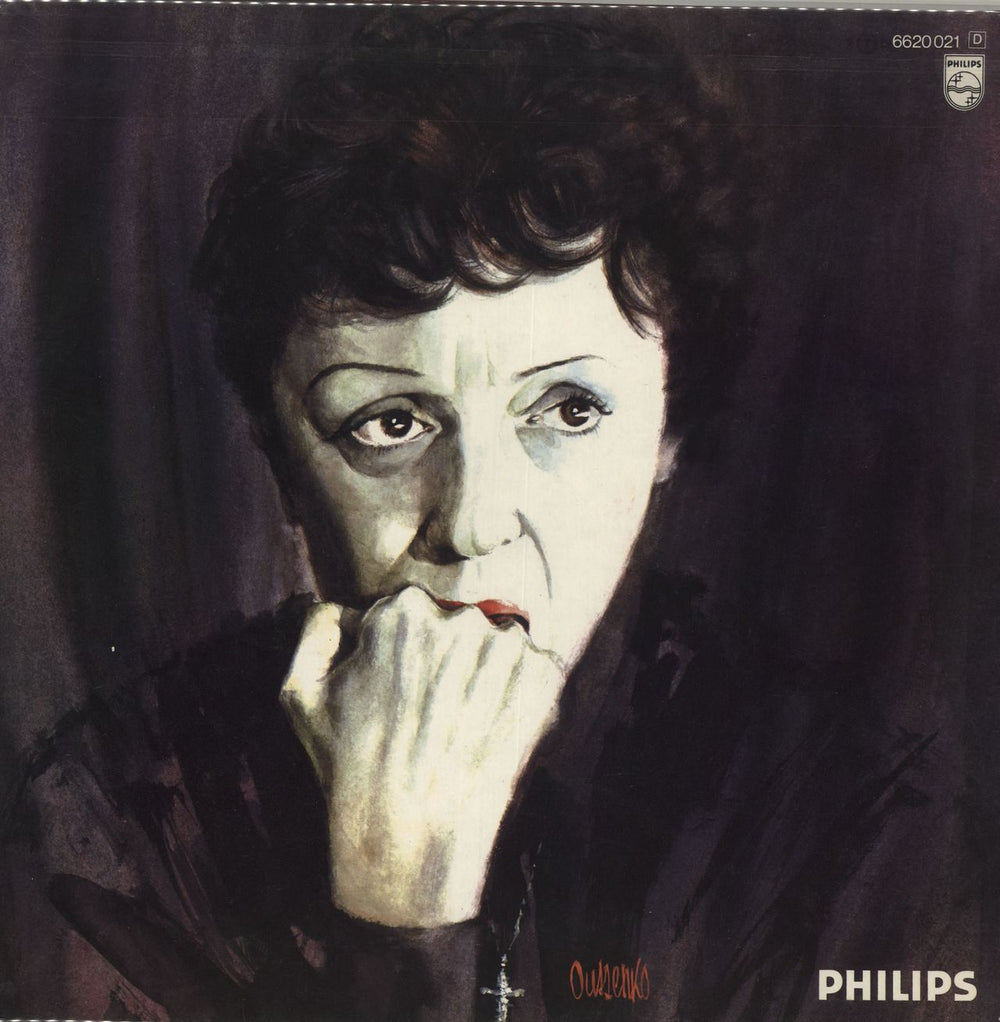 Edith Piaf Hommage a Edith Piaf German 2-LP vinyl record set (Double LP Album)