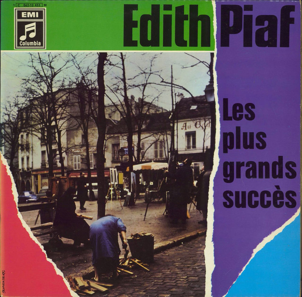 Edith Piaf Les Plus Grands Succès German vinyl LP album (LP record) 1C062-10433M