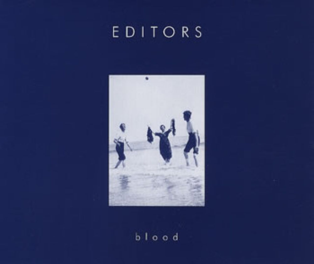 Editors Blood - First Issue - Blue Border UK CD single (CD5 / 5") SKCD79-2