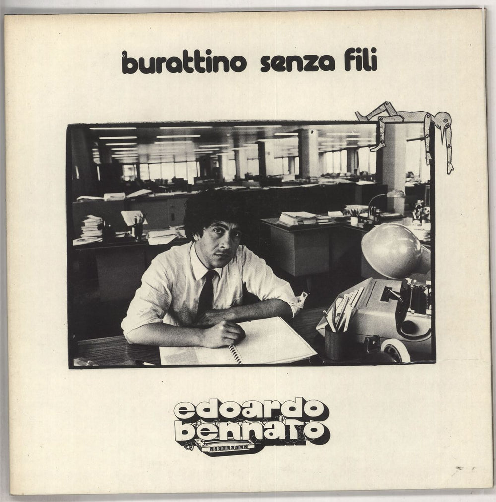 Edoardo Bennato Burattino Senza Fili Italian vinyl LP album (LP record) SMRL6209