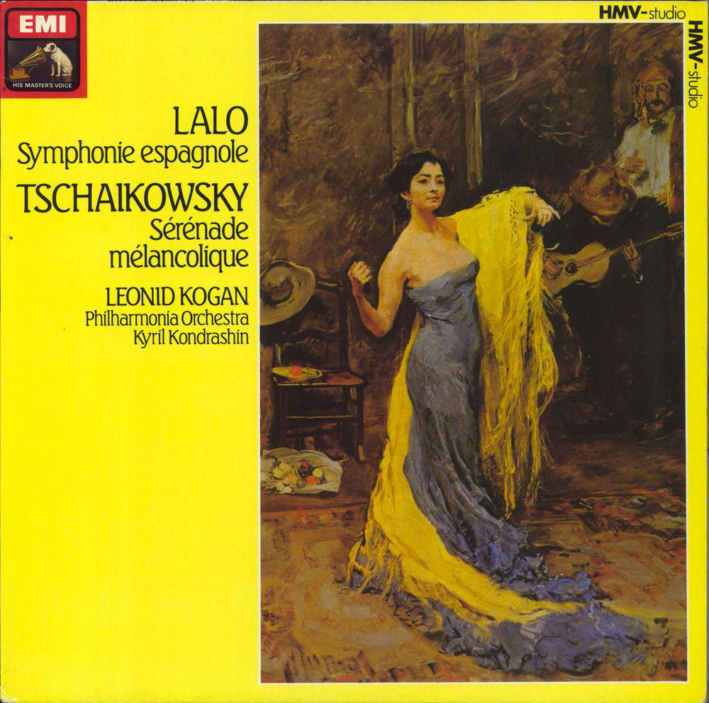 Edouard Lalo Symphonie Espagnole/Serenade Melancolique UK vinyl LP album (LP record) 1016611