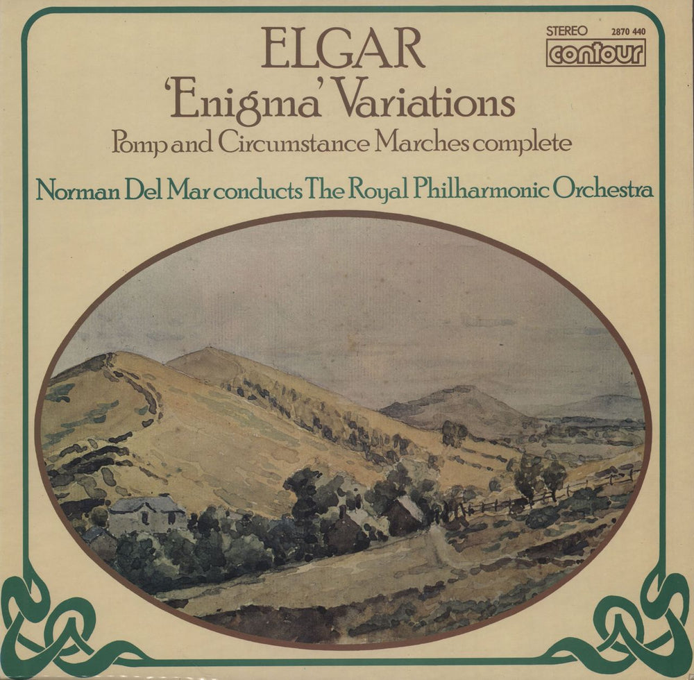 Edward Elgar Elgar: 'Enigma' Variations / Pomp And Circumstance Marches Complete UK vinyl LP album (LP record) 2870440