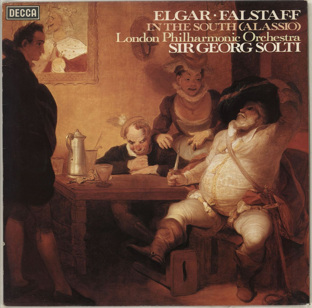 Edward Elgar Falstaff / In The South (Alassio) UK vinyl LP album (LP record) SXL6963