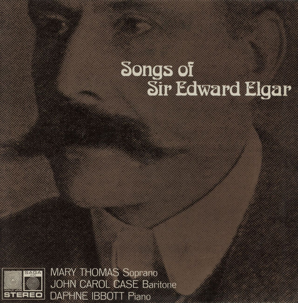 Edward Elgar Songs Of Sir Edward Elgar UK vinyl LP album (LP record) XID5304