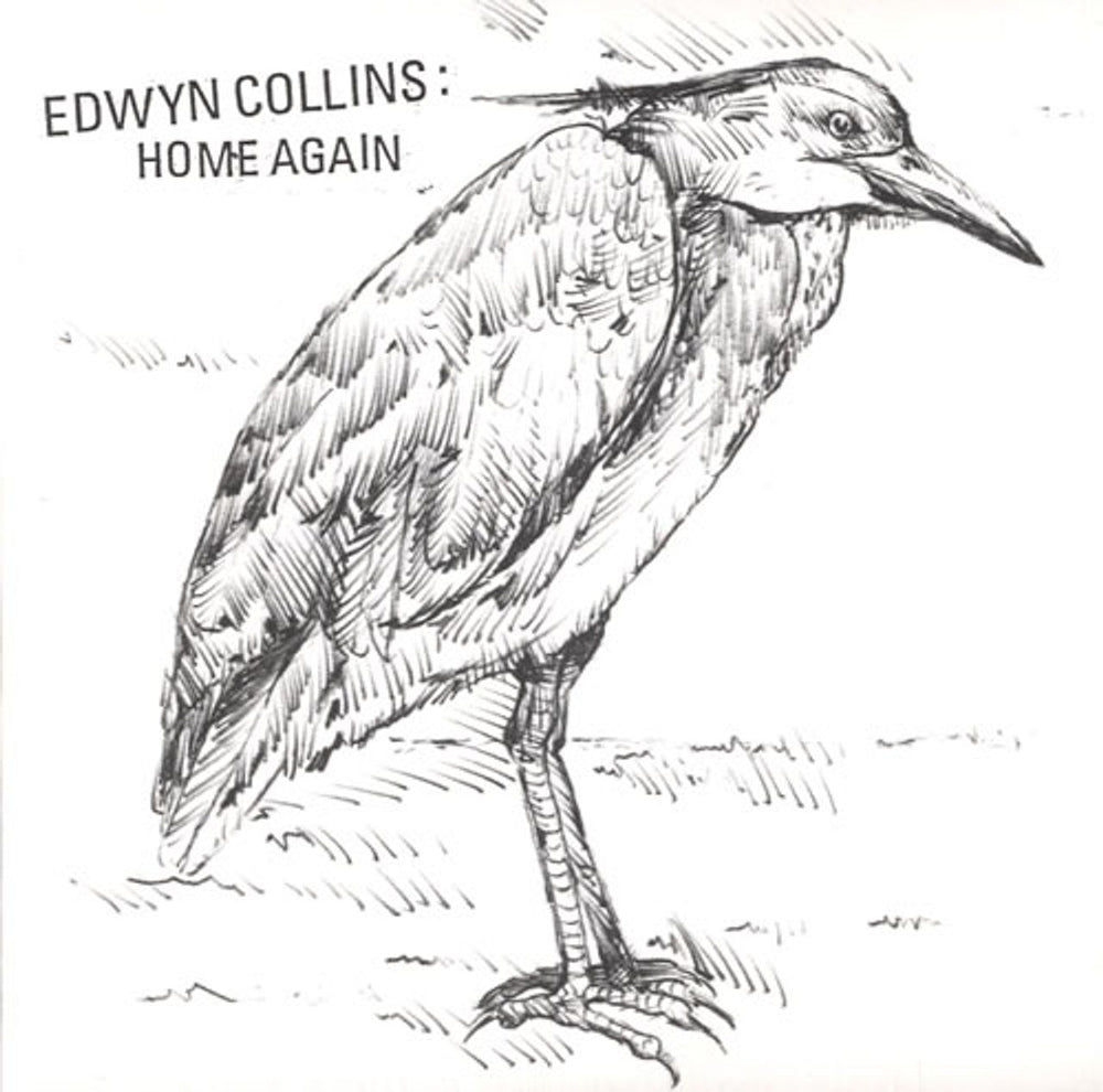 Edwyn Collins Home Again UK Promo CD single (CD5 / 5") HVN180CDRP