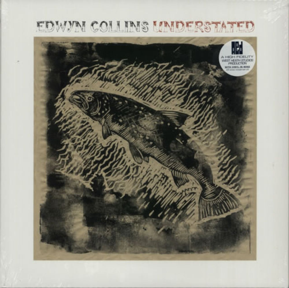 Edwyn Collins Understated + Bonus CD UK vinyl LP album (LP record) AEDEC18LP