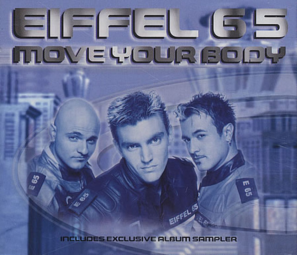 Eiffel 65 Move Your Body UK CD single (CD5 / 5") WEA255CD1