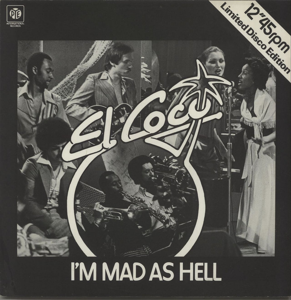 El Coco I'm Mad As Hell UK 12" vinyl single (12 inch record / Maxi-single) 7NL25772