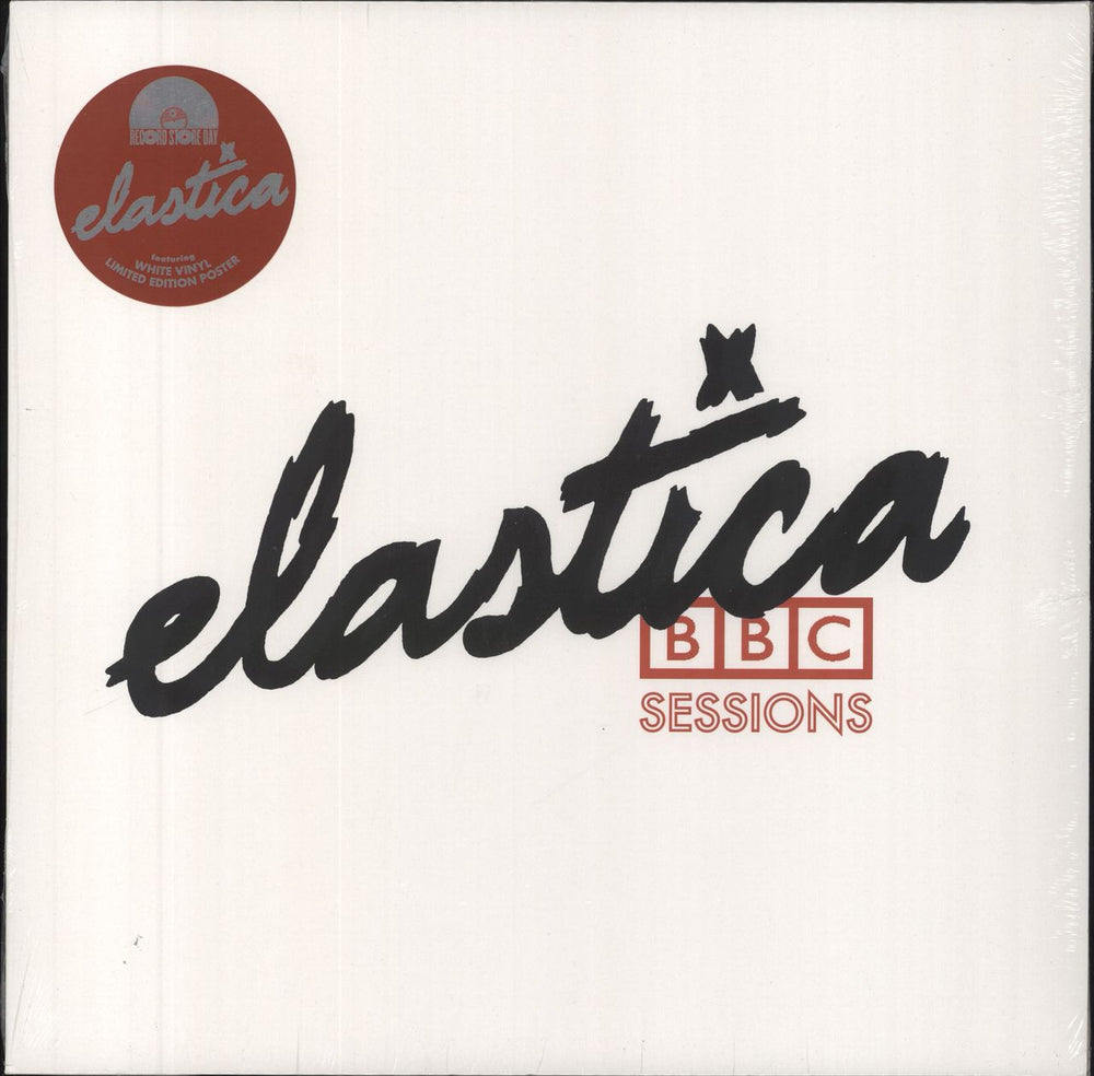 Elastica BBC Sessions - RSD19 - White Vinyl - Sealed UK vinyl LP album (LP record) RT0025LPE