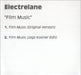 Electrelane Film Music - Two Track UK Promo CD-R acetate CD-R  ACETATE