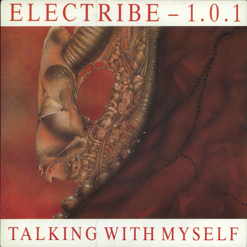 Electribe 101 Talking With Myself - Solid + Card Sleeve UK 7" vinyl single (7 inch record / 45) JAB74