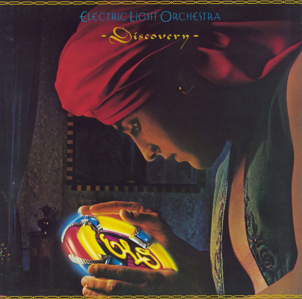 Electric Light Orchestra Discovery + Insert UK vinyl LP album (LP record) JETLX500