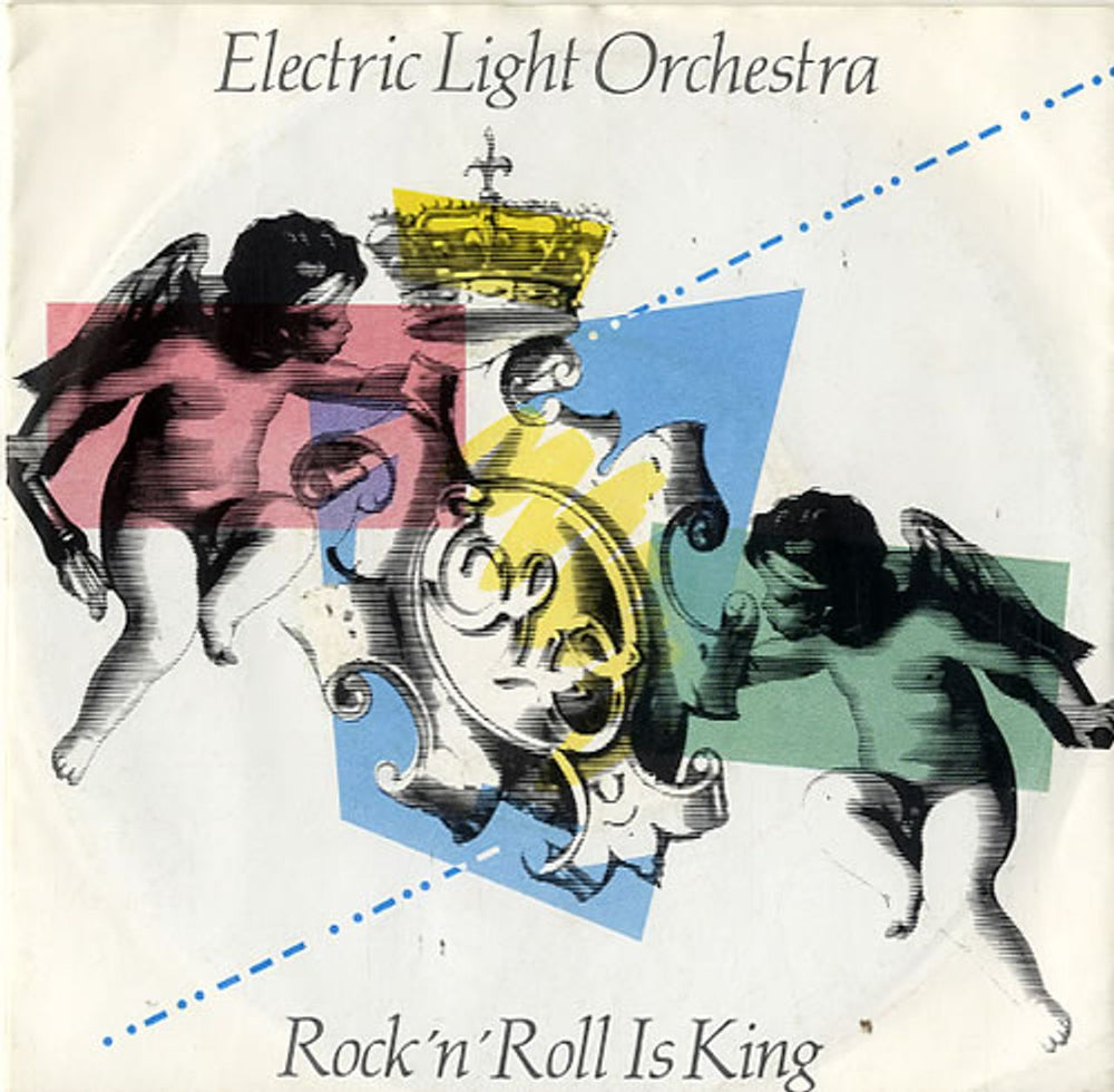 Electric Light Orchestra Rock 'n' Roll Is King - Injection UK 7" vinyl single (7 inch record / 45) A3500