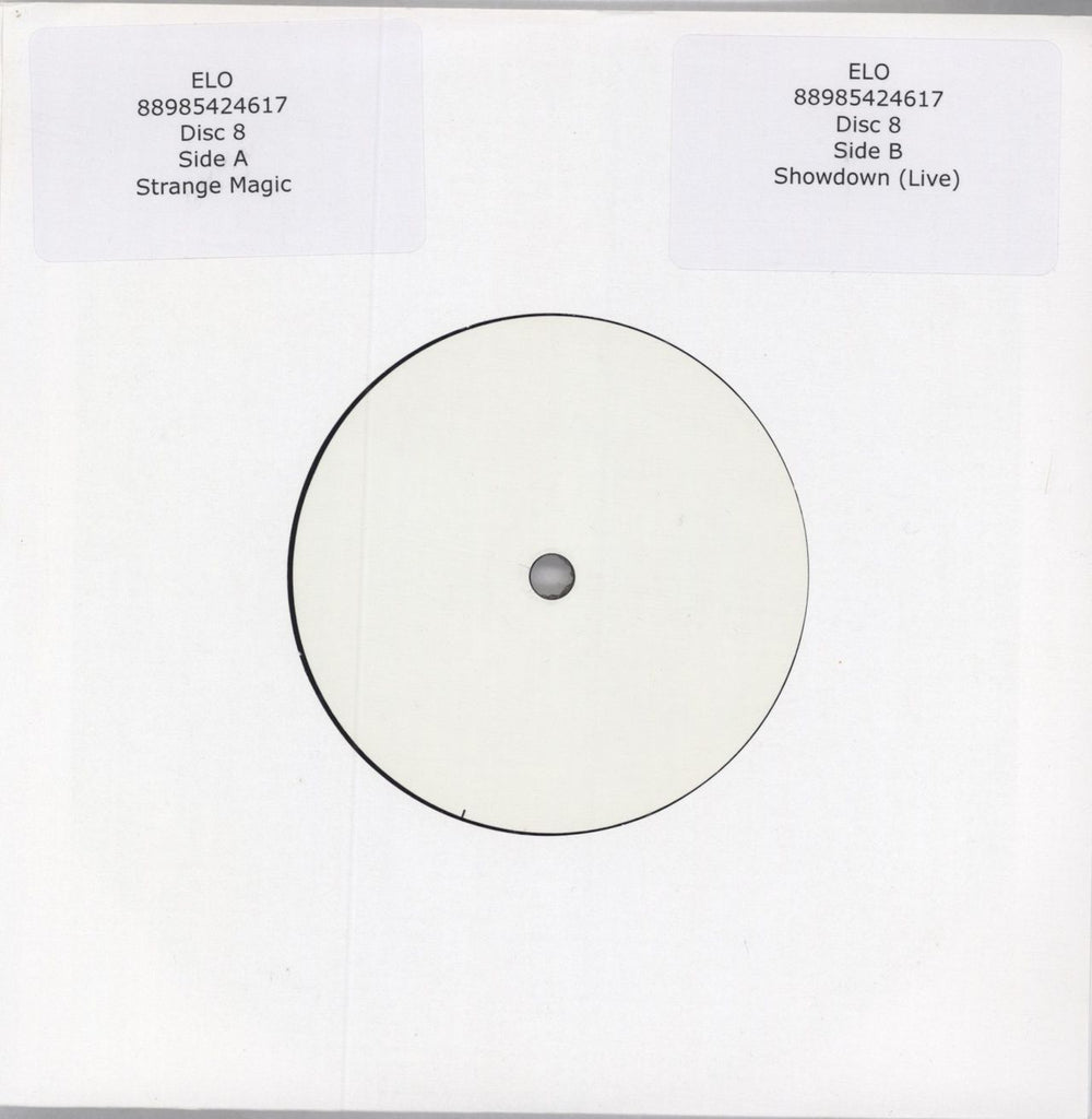 Electric Light Orchestra Strange Magic / Showdown (Live) - Test Pressing UK 7" vinyl single (7 inch record / 45) 88985424617