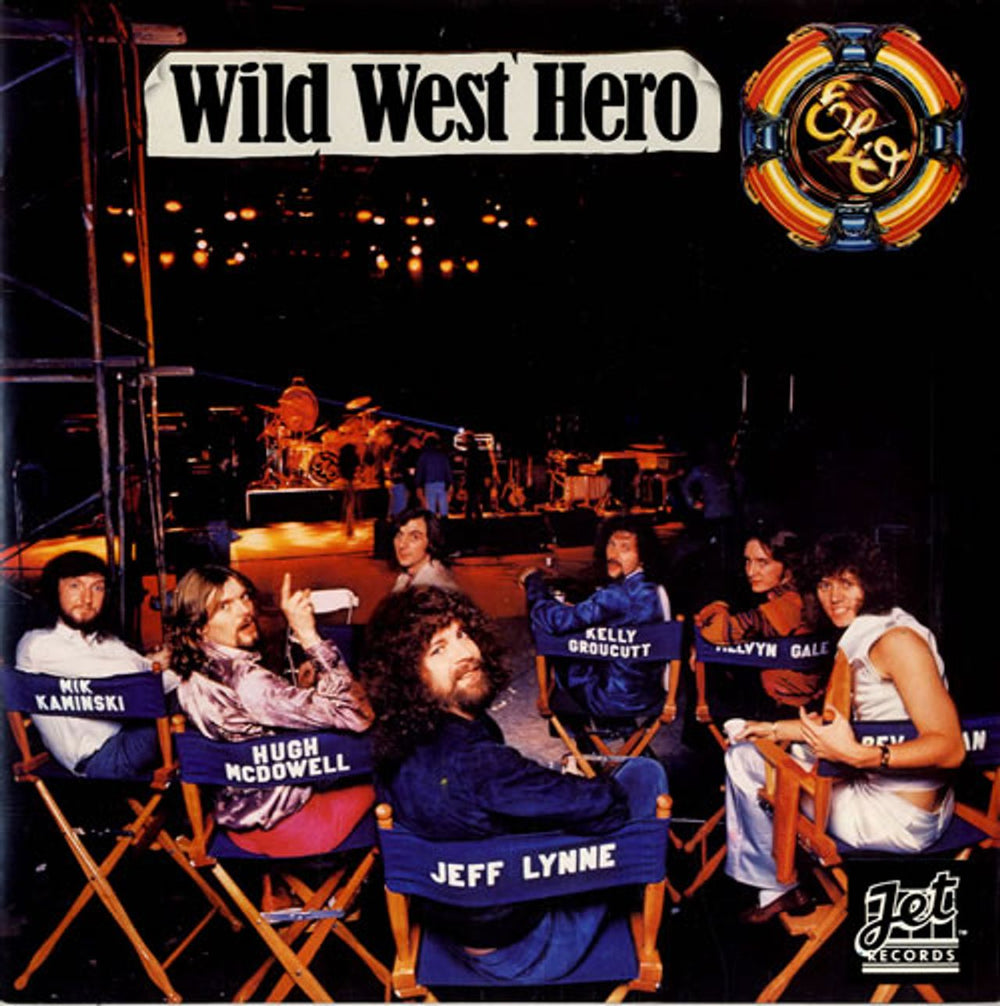 Electric Light Orchestra Wild West Hero - Solid + Sleeve UK 7" vinyl single (7 inch record / 45) JET109