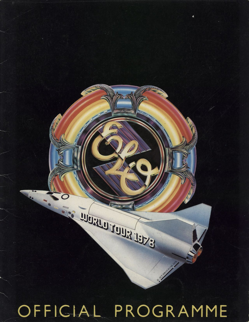 Electric Light Orchestra World Tour 1978 + Ticket Stub UK tour programme TOUR PROGRAMME