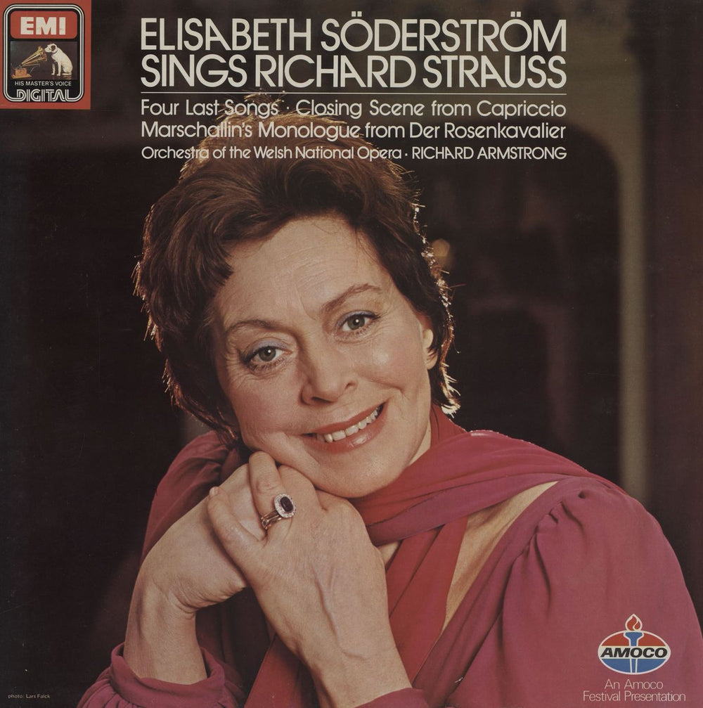 Elisabeth Söderström Elisabeth Söderström Sings Richard Strauss UK vinyl LP album (LP record) ASD4103