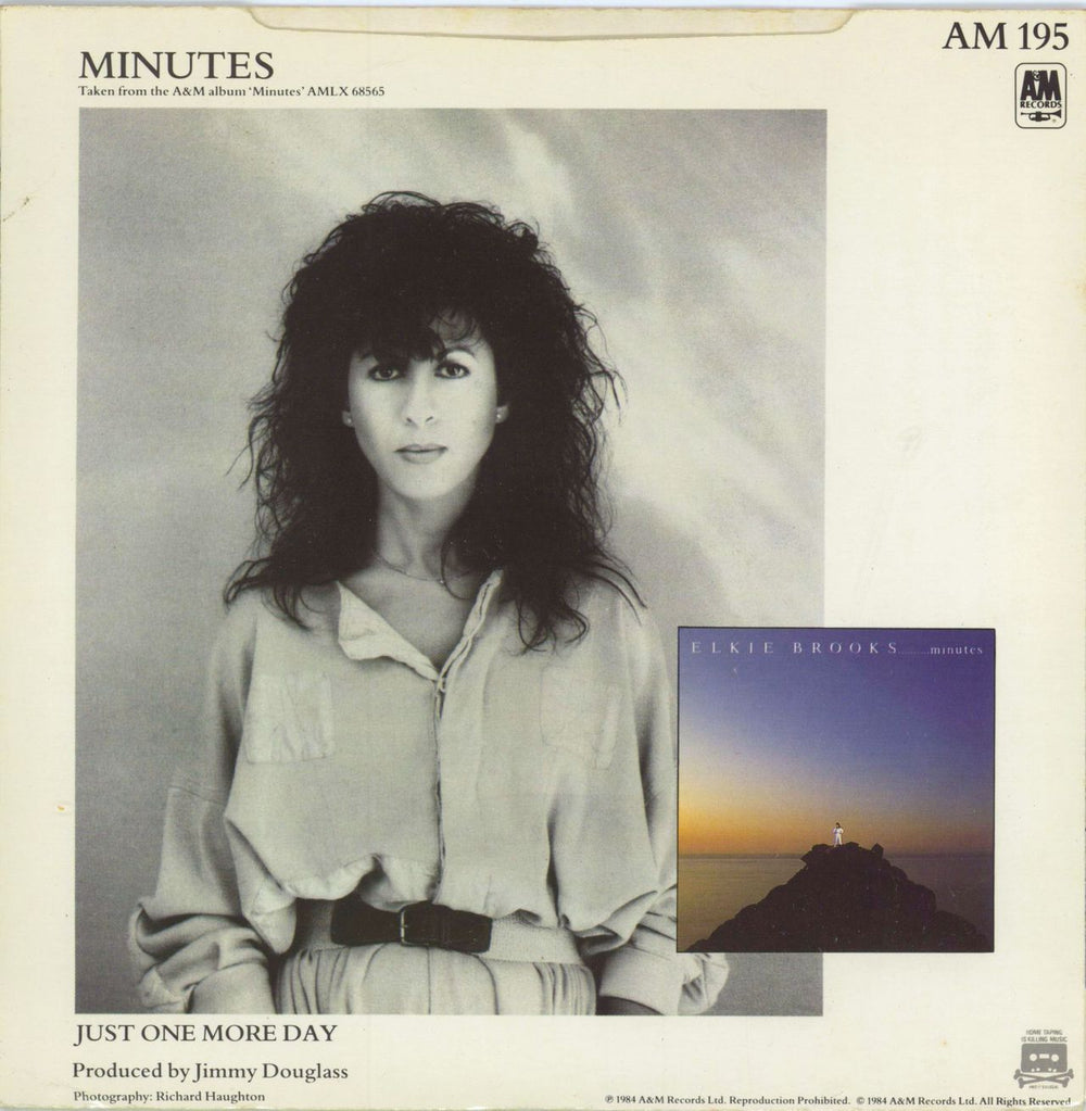 Elkie Brooks Minutes UK 7" vinyl single (7 inch record / 45)