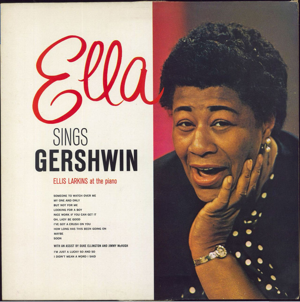 Ella Fitzgerald Ella Sings Gershwin UK vinyl LP album (LP record) MCL1820