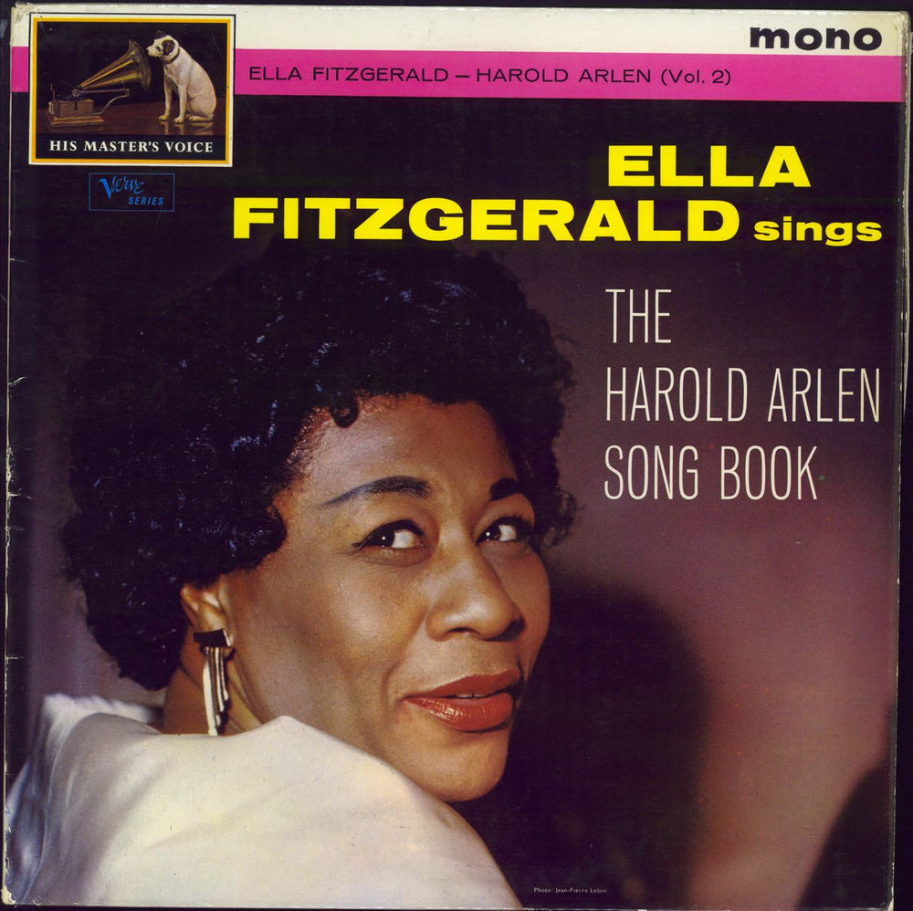 Ella Fitzgerald Sings The Harold Arlen Song Book Volume 2 UK vinyl LP album (LP record) CLP1480