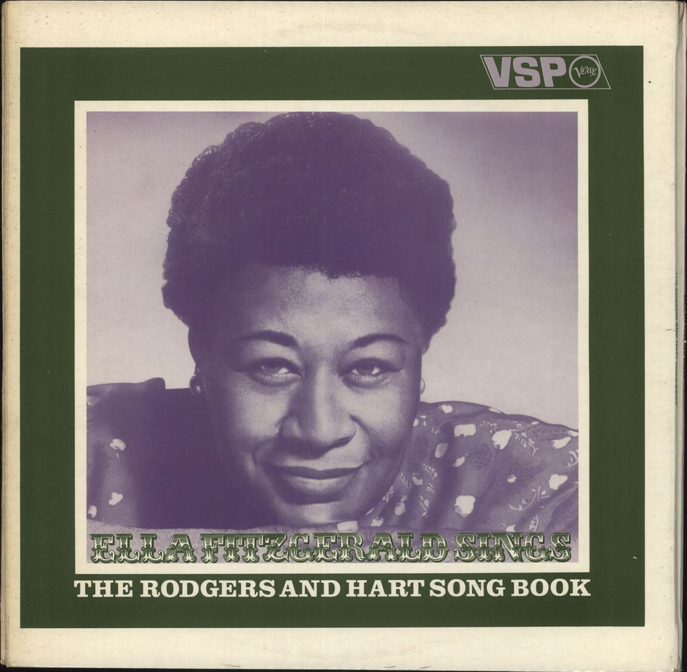 Ella Fitzgerald The Rodgers And Hart Song Book UK 2-LP vinyl record set (Double LP Album) VSP25/26