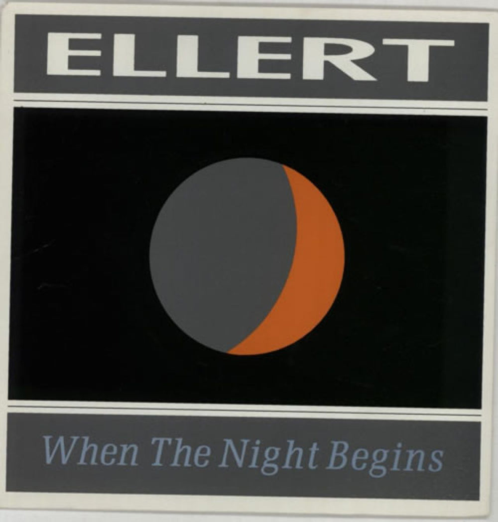 Ellert Driessen When The Night Begins UK 7" vinyl single (7 inch record / 45) PB42229