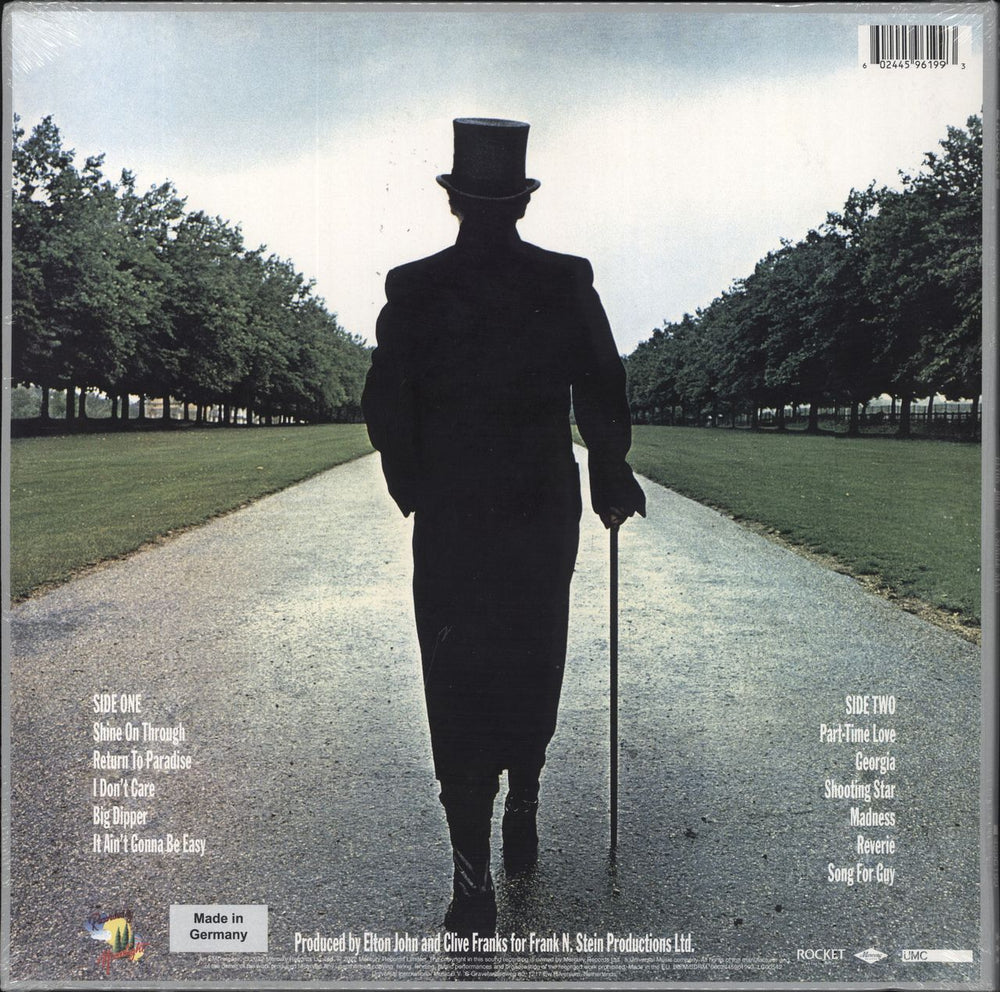 Elton John A Single Man: Remastered - 180gm Vinyl - Sealed German vinyl LP album (LP record) 602445961993