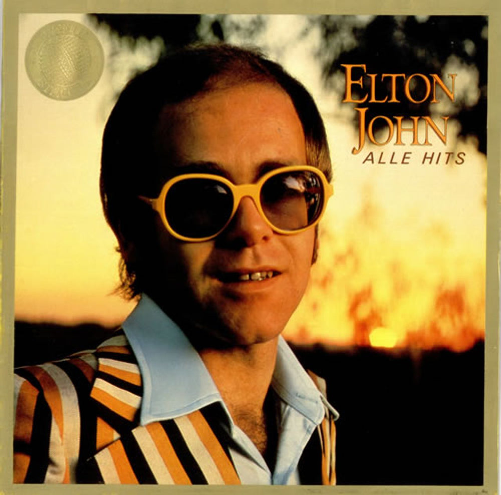 Elton John Alle Hits German vinyl LP album (LP record) 062-64036