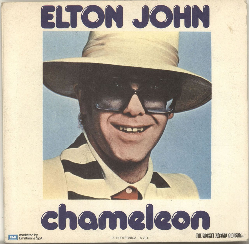 Elton John Crazy Water Italian 7" vinyl single (7 inch record / 45) JOH07CR702289