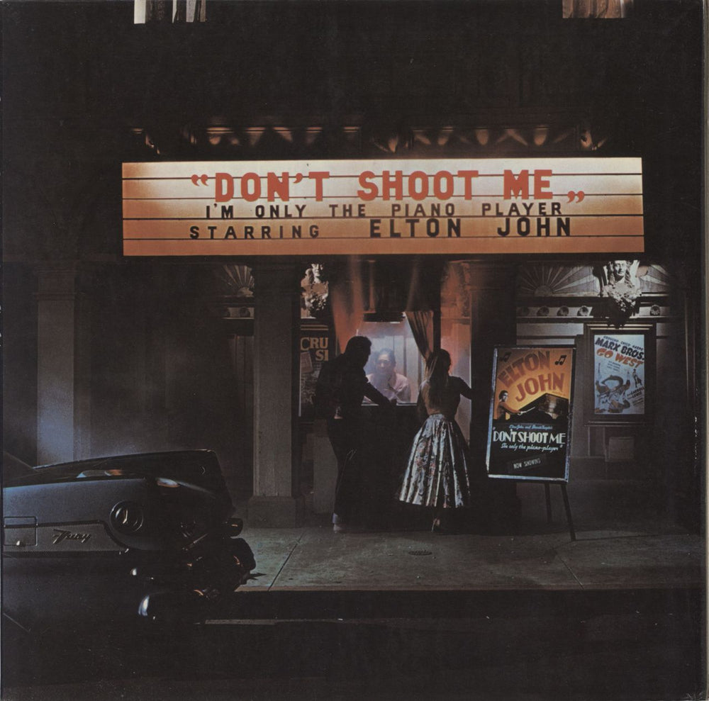 Elton John Don't Shoot Me I'm Only The Piano Player UK vinyl LP album (LP record) DJH20427