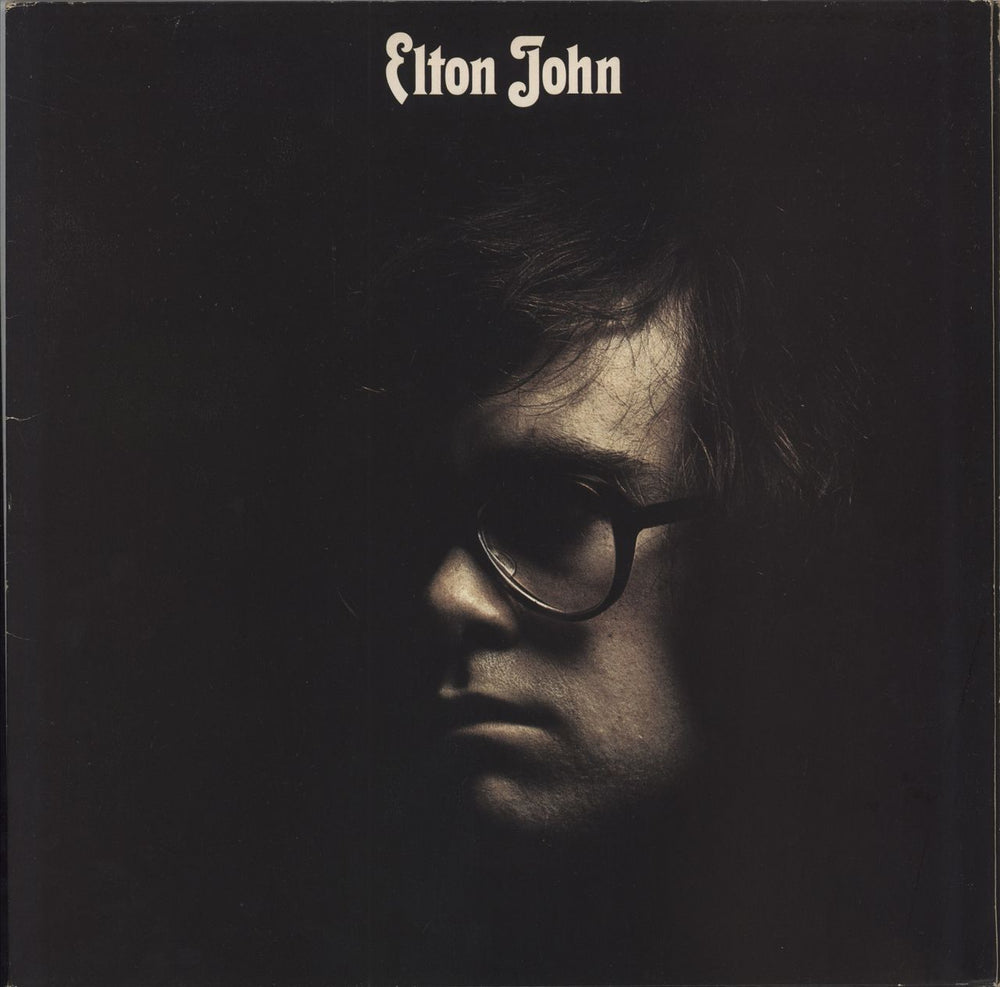 Elton John Elton John - 2nd - Red UK vinyl LP album (LP record) DJLPS406