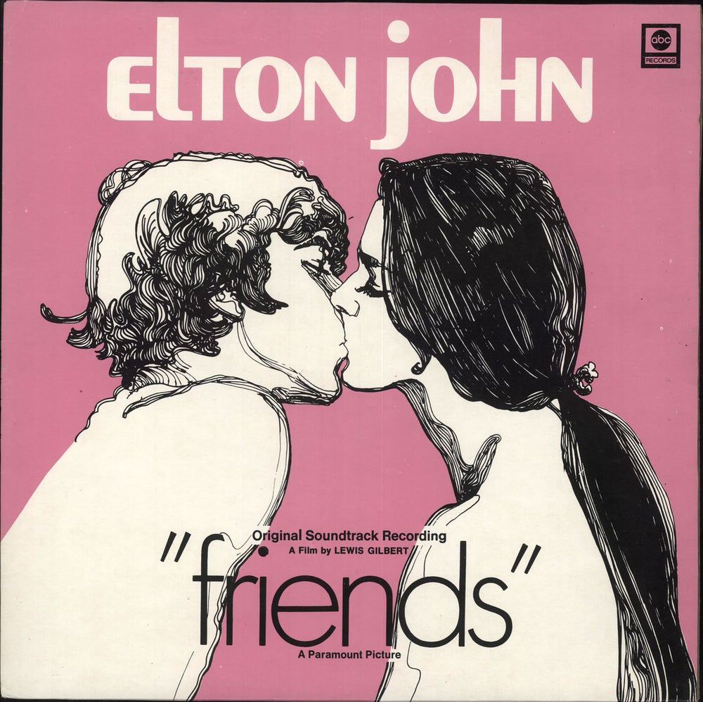 Elton John Friends UK vinyl LP album (LP record) ABCL5082