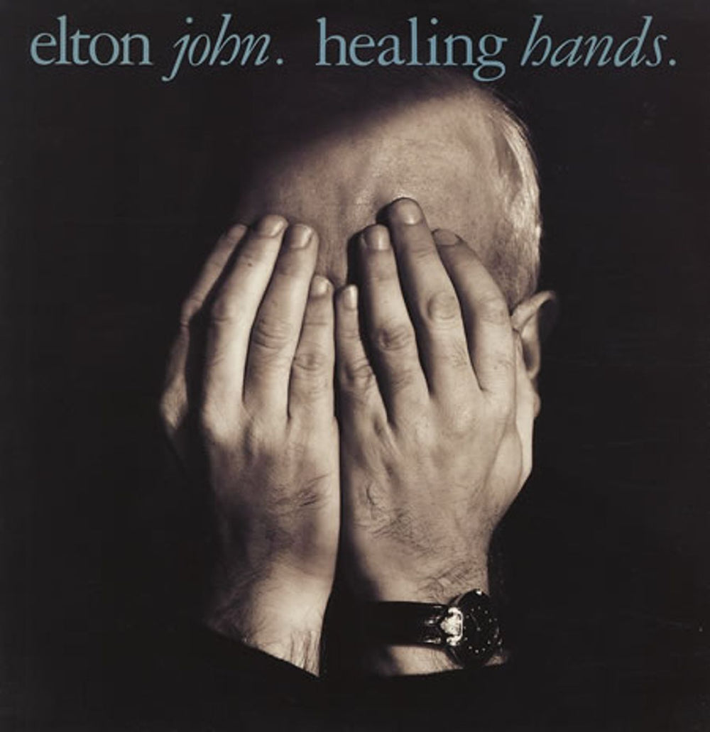 Elton John Healing Hands UK 12" vinyl single (12 inch record / Maxi-single) EJS1912