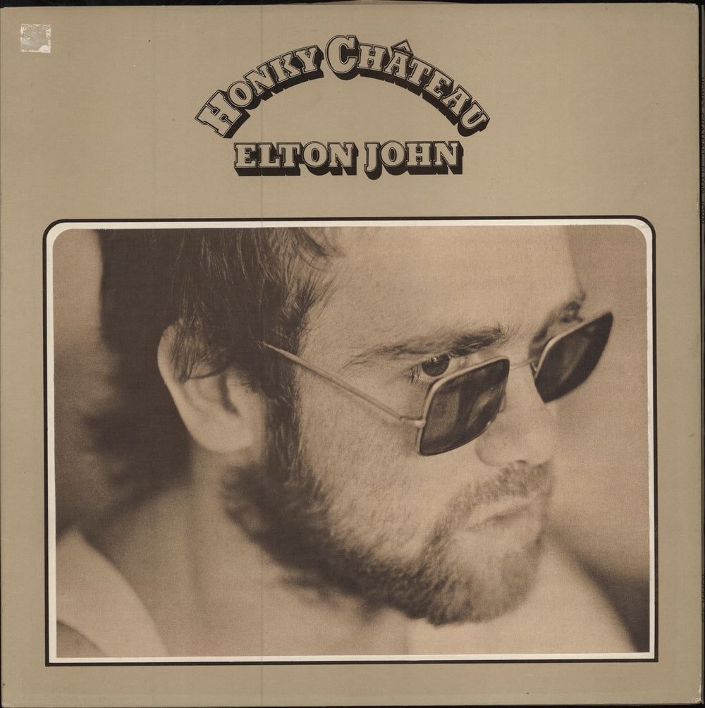 Elton John Honky Chateau - 1st - Red - VG UK vinyl LP album (LP record) DJLPH423