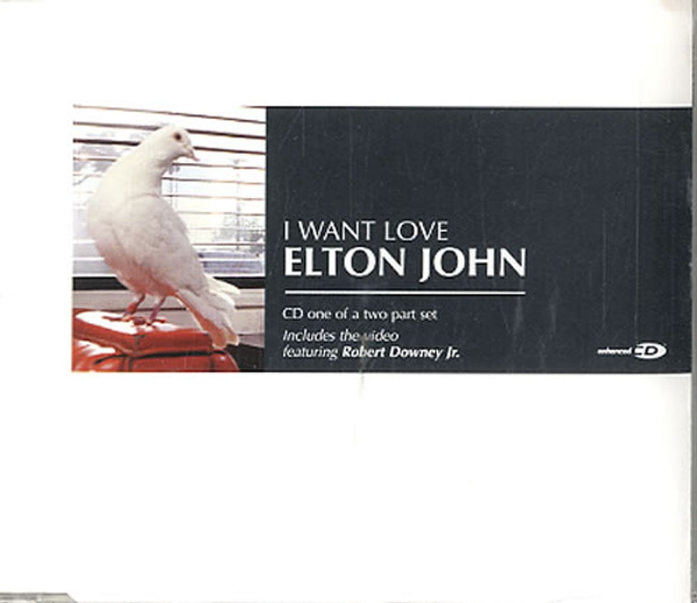 Elton John I Want Love - CD1 UK Promo CD single (CD5 / 5") 588706-2