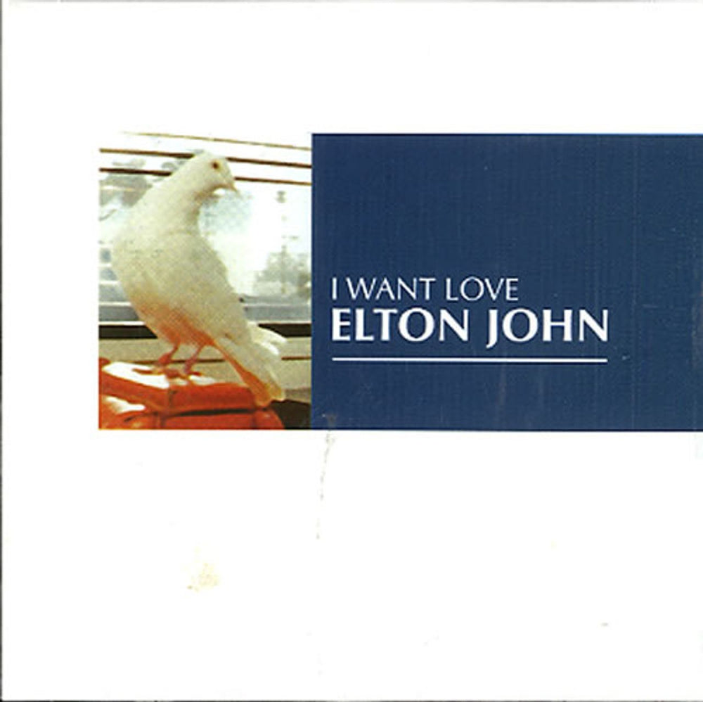 Elton John I Want Love Mexican Promo CD single (CD5 / 5") CDP863-2