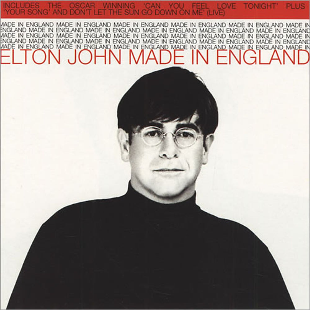 Elton John Made In England UK 2-CD single set (Double CD single) JOH2SMA430663