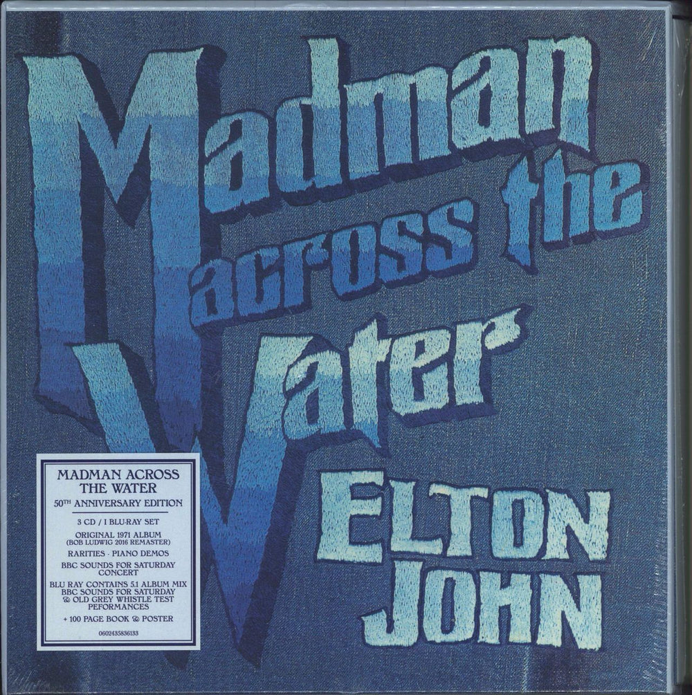 Elton John Madman Across The Water UK CD Album Box Set 00602435836133